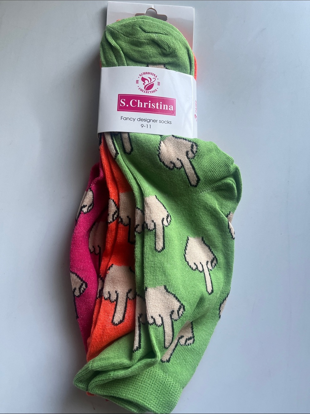 Christina Men's Novelty Socks - (3-Pack)